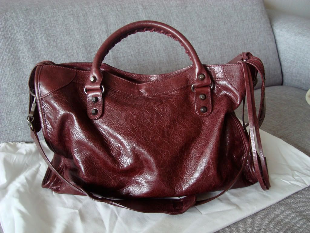 balenciaga black cherry