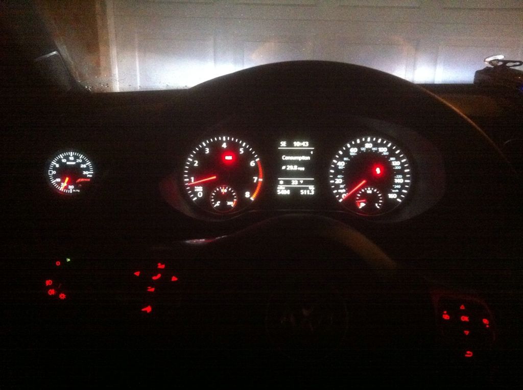 AWE Tuning GLI Boost GaugeReview VW Vortex Volkswagen Forum