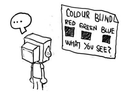 colour blind