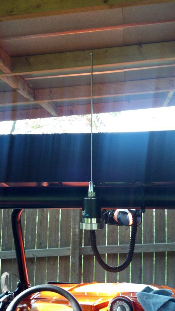 In search of Radio and Antenna installs. Post yours up.. Polaris RZR