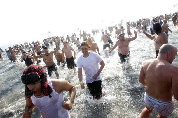 Coney Island Polar Bear Swim 2011