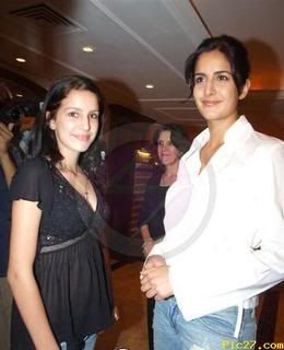 Katrina Kaif and Isabella Kaif