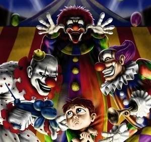 evil clowns attitude