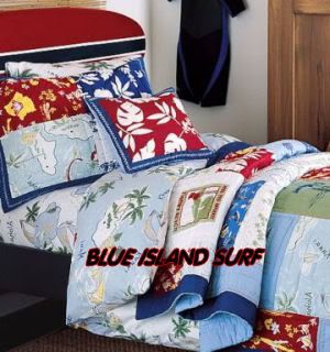 surfboard bedding comforter set bed in a bag quilt