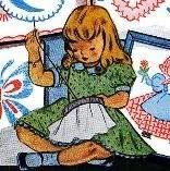 loves to stitch!