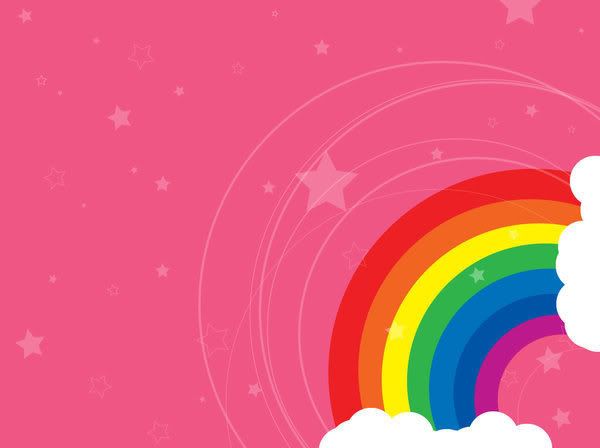 desktop wallpaper rainbow. pink rainbow Wallpaper