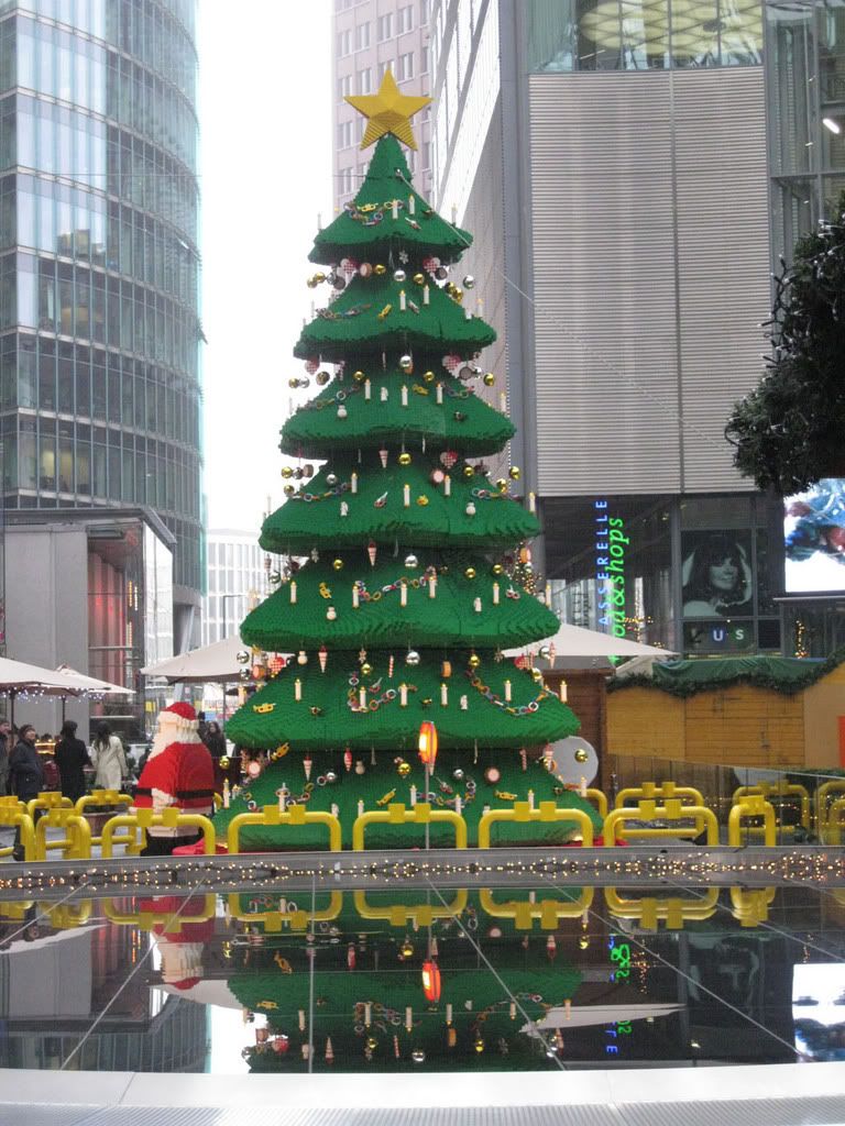 Lego Christmas tree in Berlin Pictures, Images and Photos