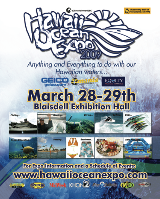 Hawaii Ocean Expo | Blaisdell | 3/28-29