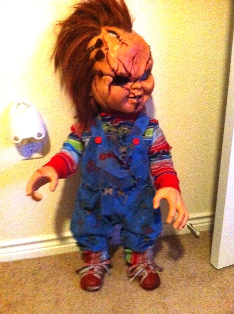 Wanted to share some pics of my custom Bride of Chucky doll prop replica