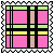 checkered pink stamp