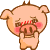 ashamed piggy - animated Pictures, Images and Photos