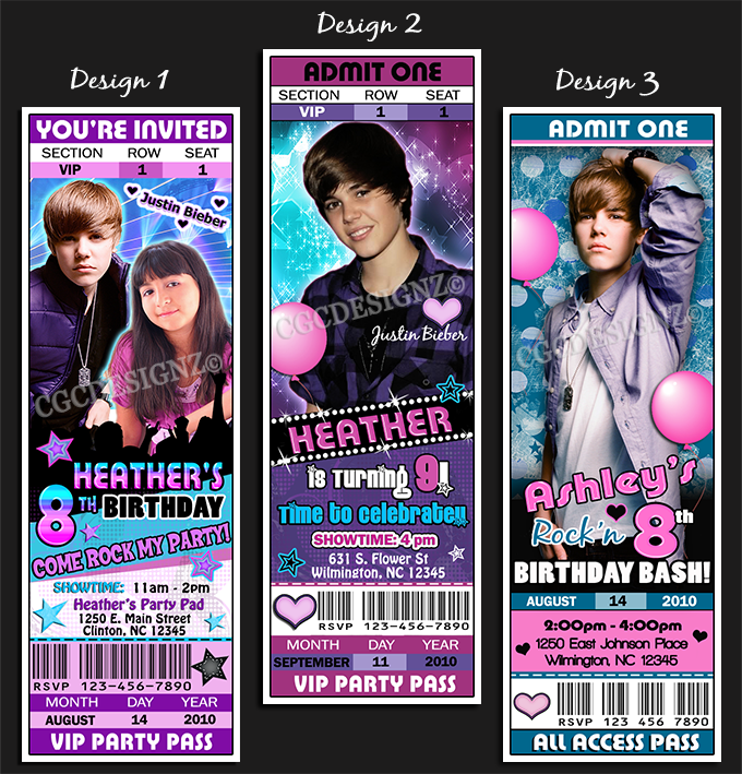 justin bieber birthday party theme. justin bieber#39;s