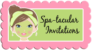  Party Invitations on Custom Spa Party Invitations  Cgcdesignz Spa Party Invitations