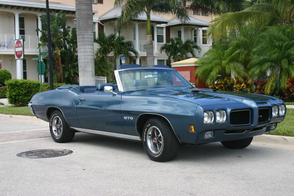 1970 Gto Blue. 1970 GTO Convertible - The