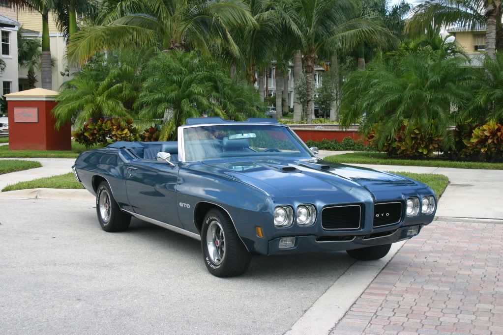 1970 Gto Blue. 1970 Pontiac GTO Convertible
