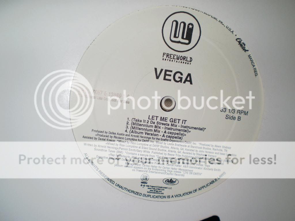 NM 12 VEGA   Let Me Get It REMIX x6 Mixes ~HEAR~  