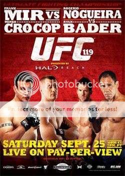 Download UFC 119 CROCOP vs MIR - Nogueira vs Baden