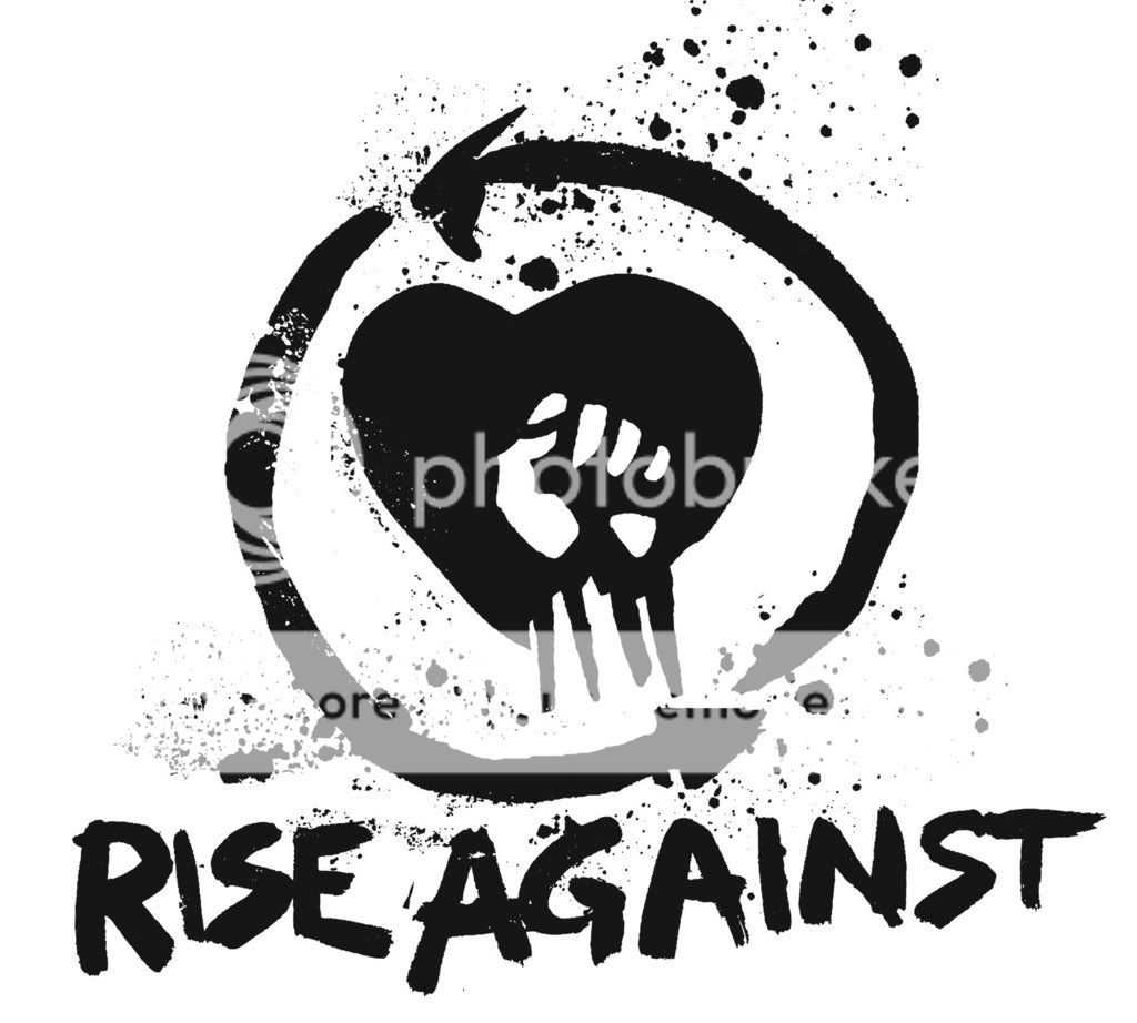 White Rise Against Logo Graphics Code | White Rise Against Logo ...